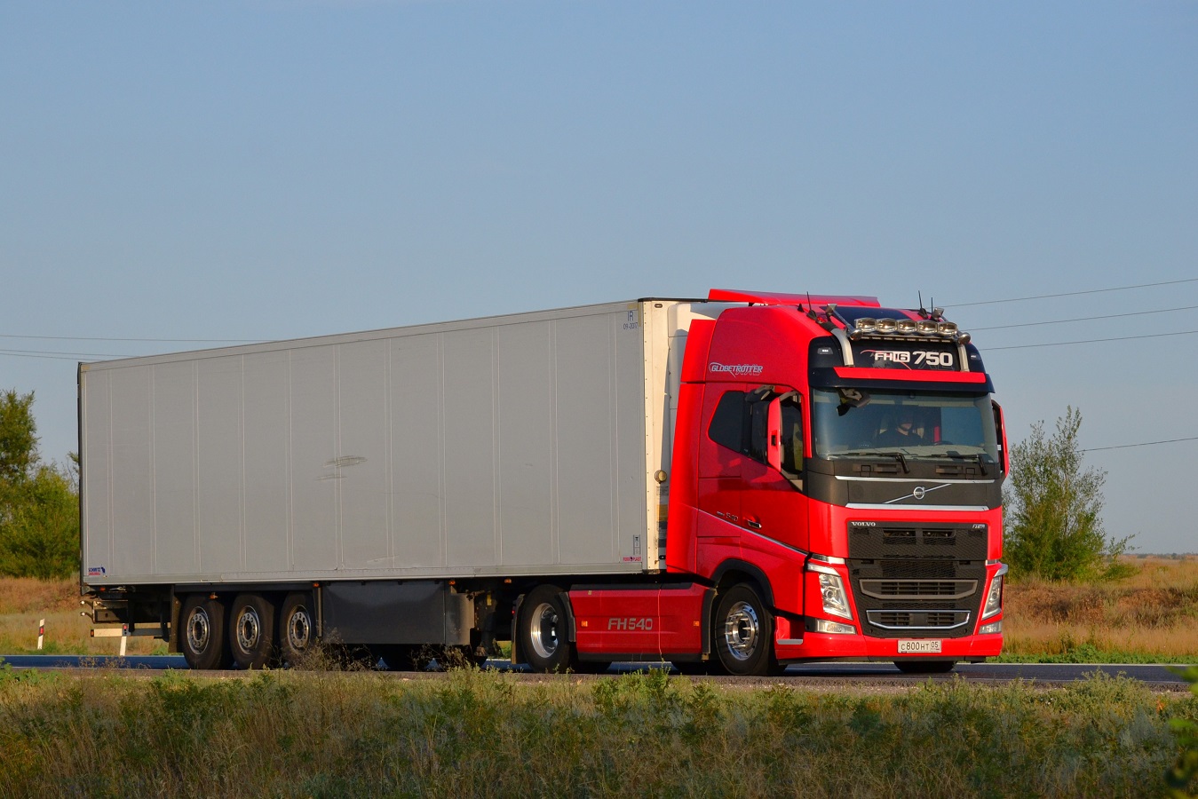 Дагестан, № С 800 НТ 05 — Volvo ('2012) FH.540 [X9P]