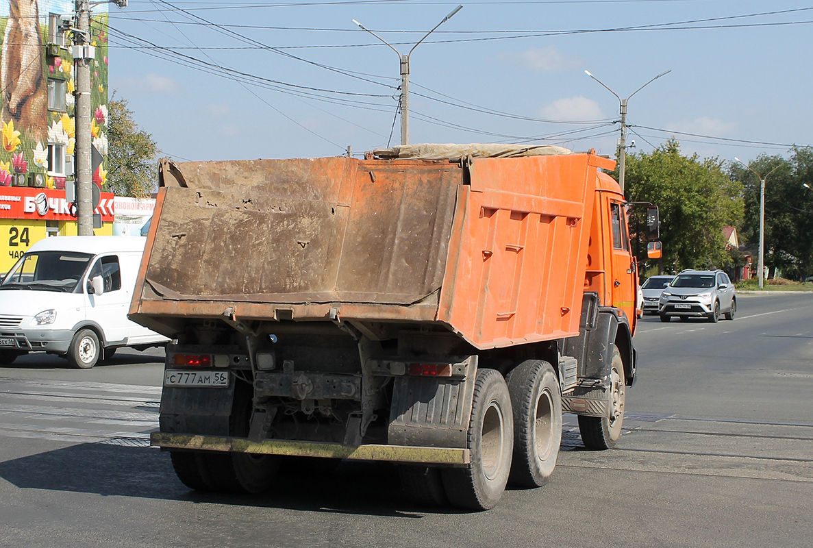 Оренбургская область, № С 777 АМ 56 — КамАЗ-65115 (общая модель)