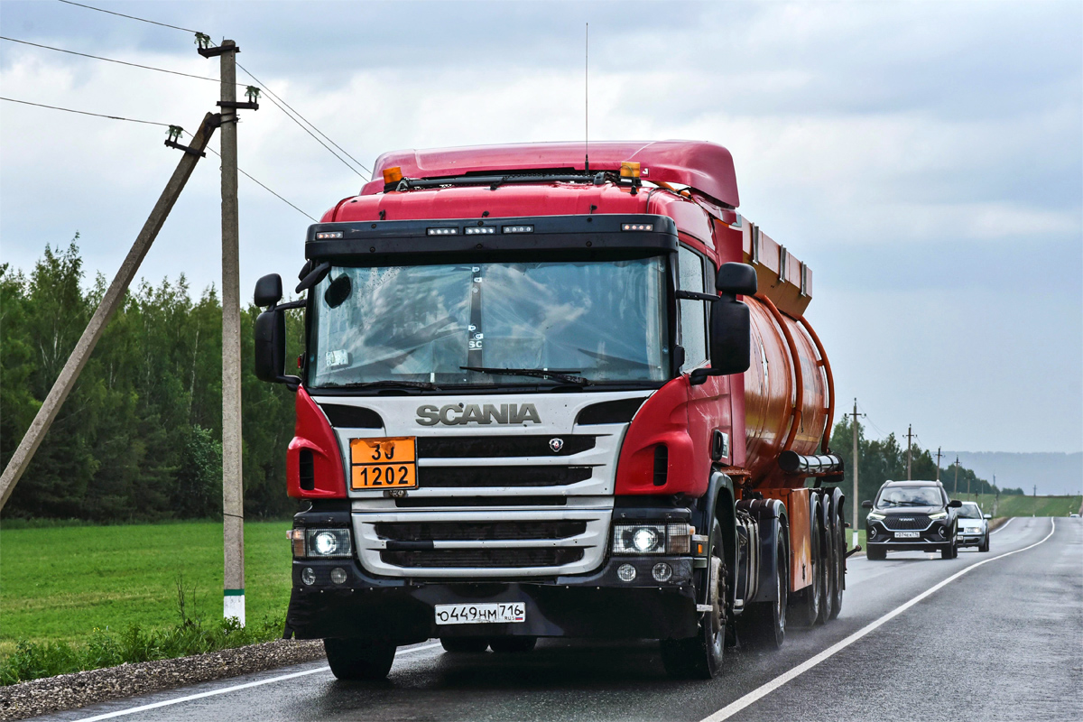 Татарстан, № О 449 НМ 716 — Scania ('2011) P360