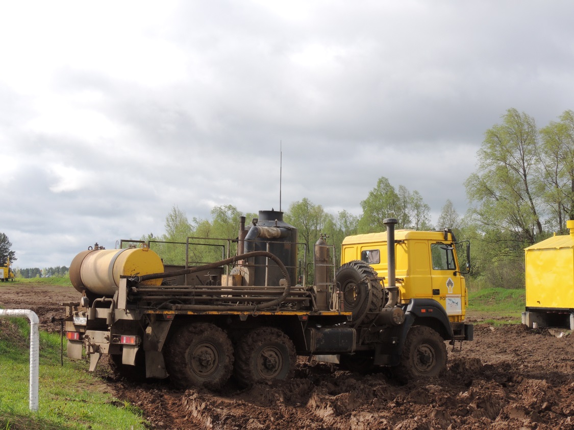 Удмуртия, № Н 636 НС 18 — Урал-4320-81М