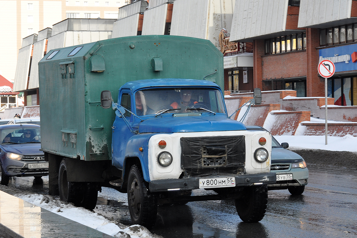 Омская область, № У 800 НМ 55 — ГАЗ-53-12