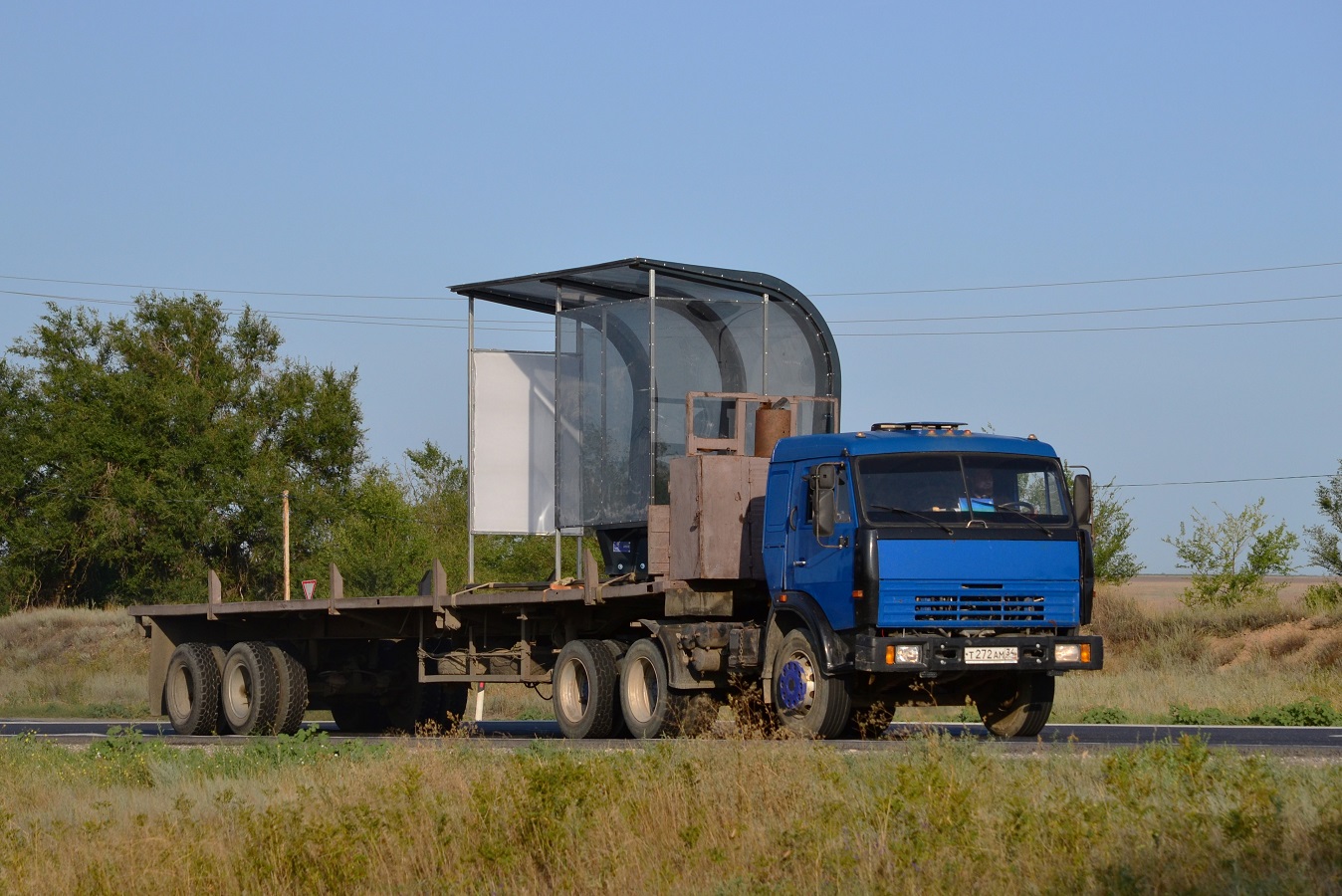 Волгоградская область, № Т 272 АМ 34 — КамАЗ-5410