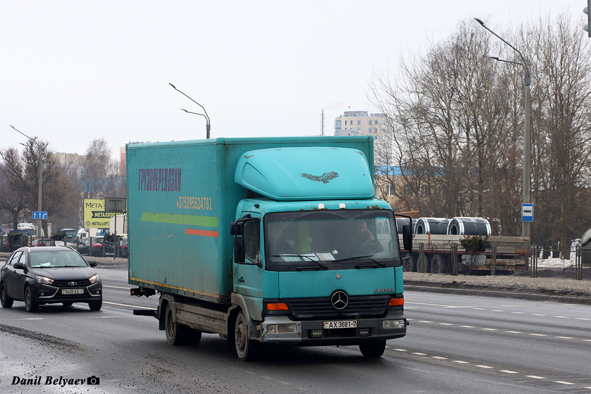 Минск, № АХ 3681-7 — Mercedes-Benz Atego 815