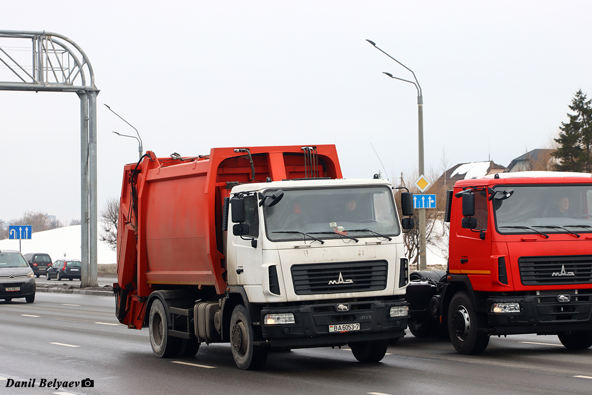 Минск, № ВА 6053-7 — МАЗ (общая модель)