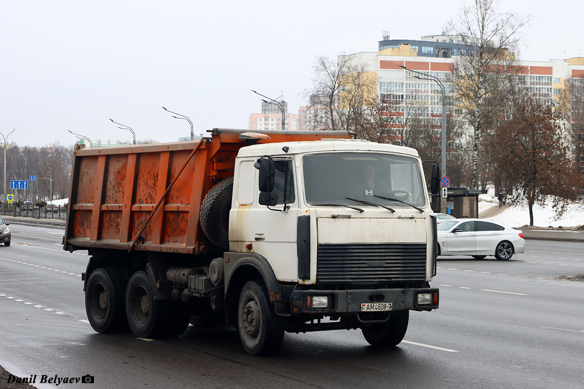 Минск, № АМ 4608-7 — МАЗ-5516 (общая модель)