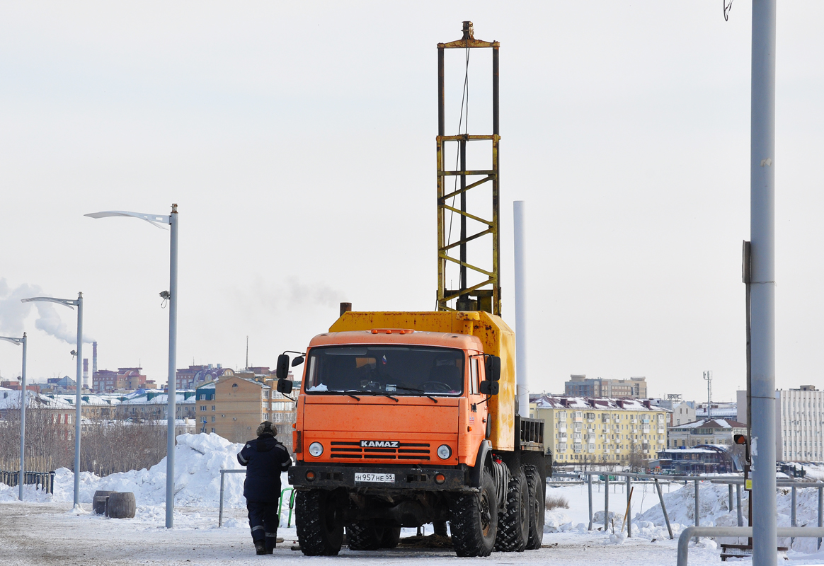 Омская область, № Н 957 НЕ 55 — КамАЗ-43101