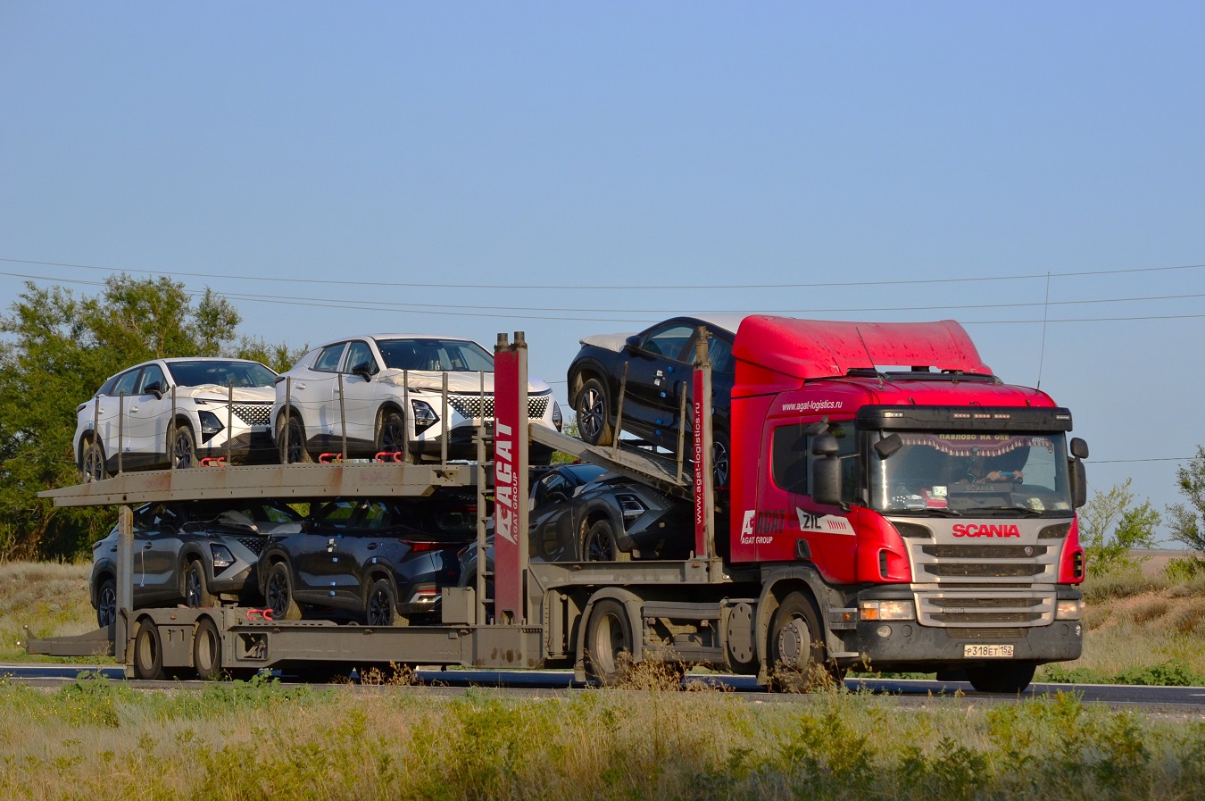 Нижегородская область, № Р 318 ЕТ 152 — Scania ('2011) P360