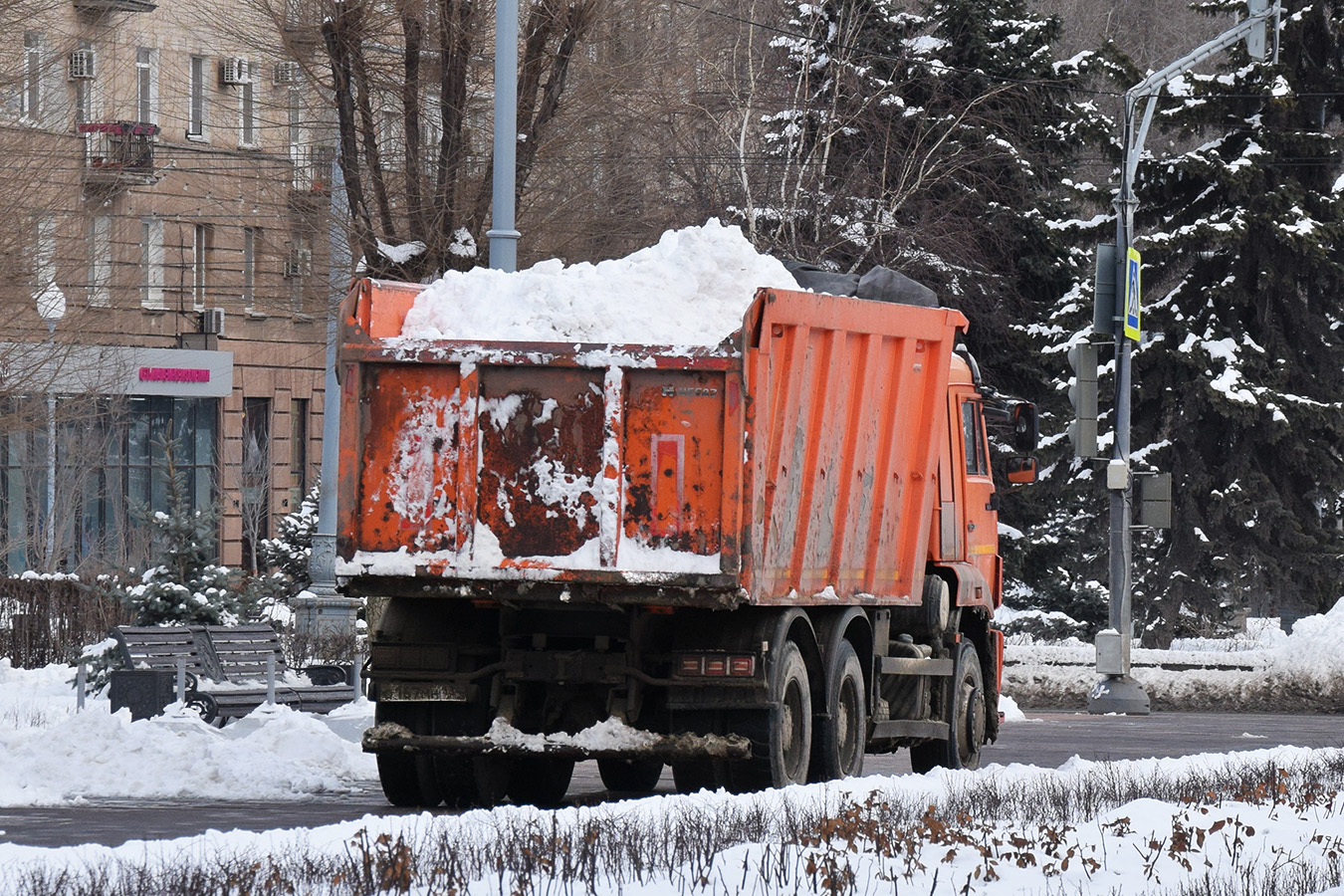 Волгоградская область, № О 167 МН 134 — КамАЗ-6520-53