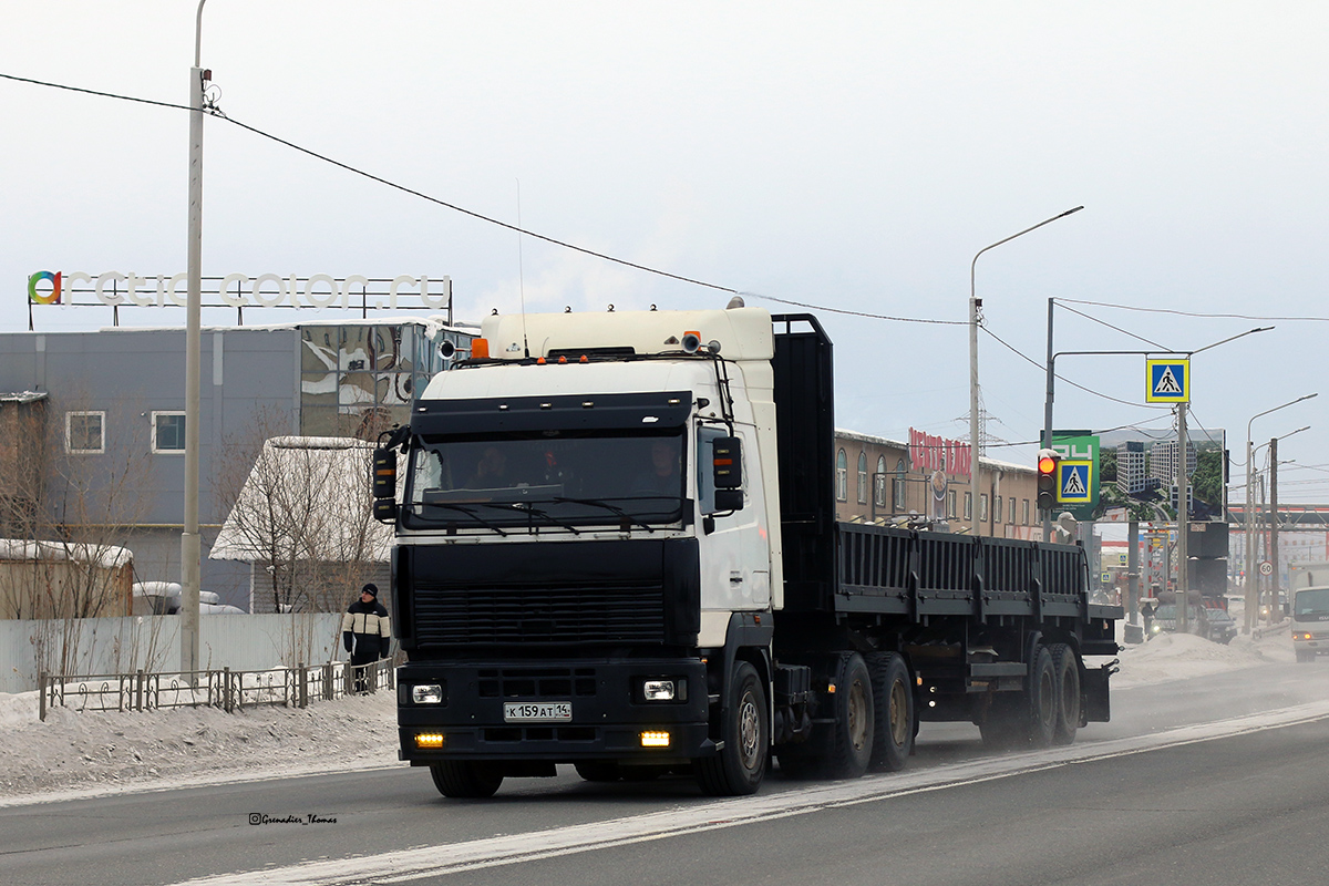 Саха (Якутия), № К 159 АТ 14 — МАЗ-6430A8