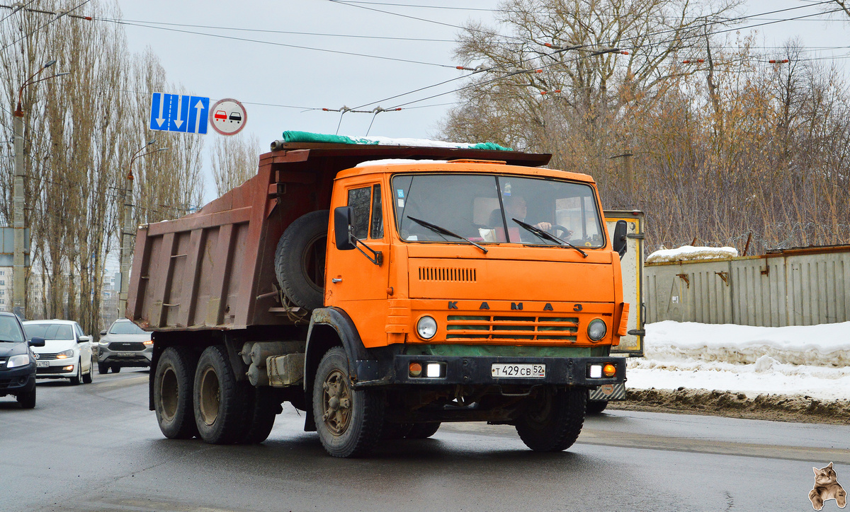 Нижегородская область, № Т 429 СВ 52 — КамАЗ-55111 [551110]
