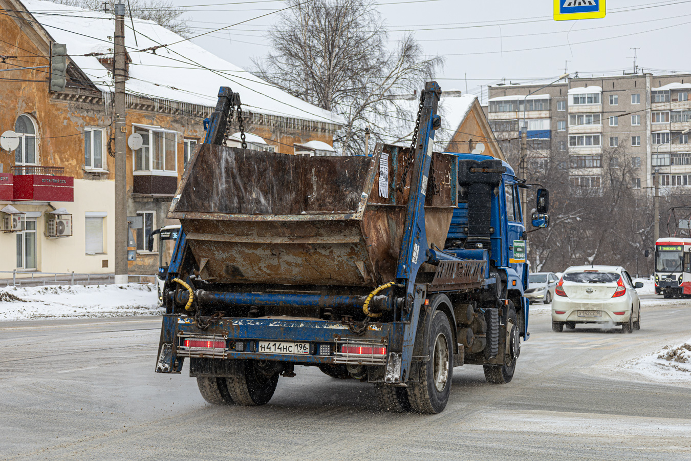 Свердловская область, № Н 414 НС 196 — КамАЗ-43255-G5(69)