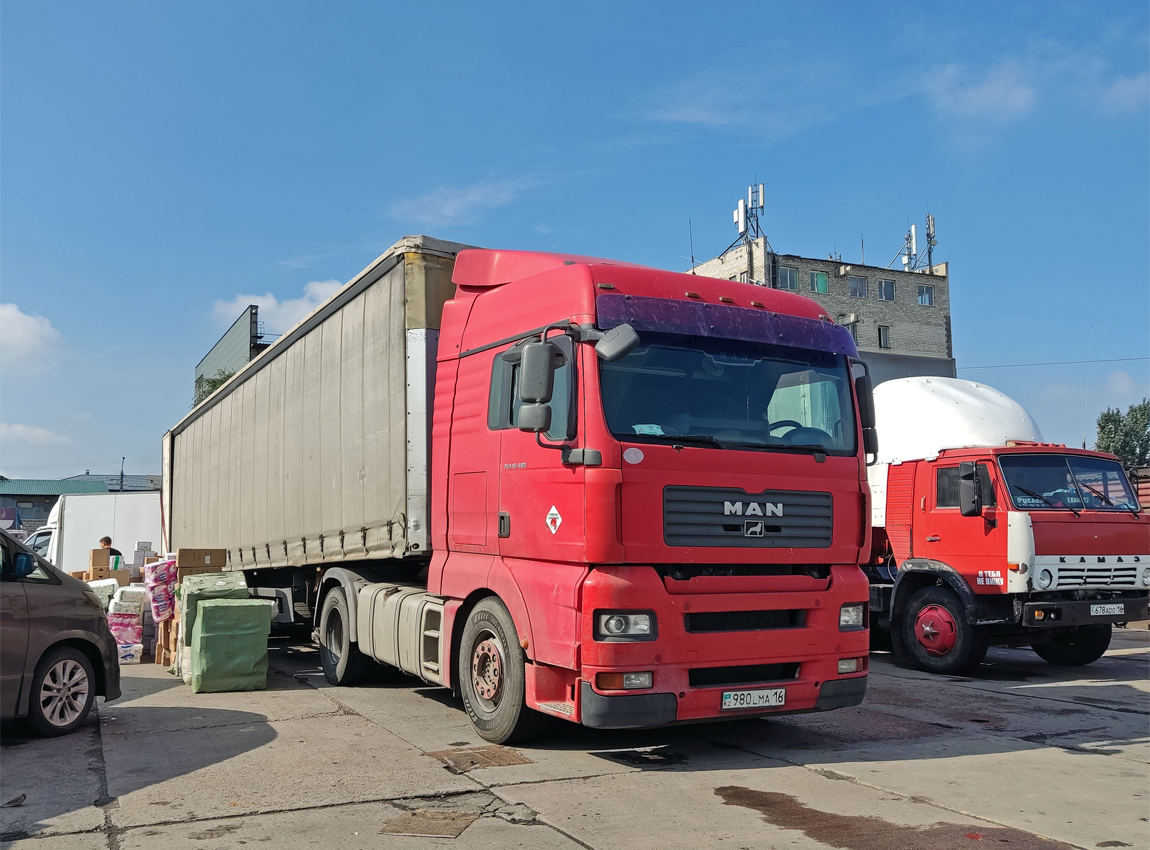 Восточно-Казахстанская область, № 980 LMA 16 — MAN TGA 18.480
