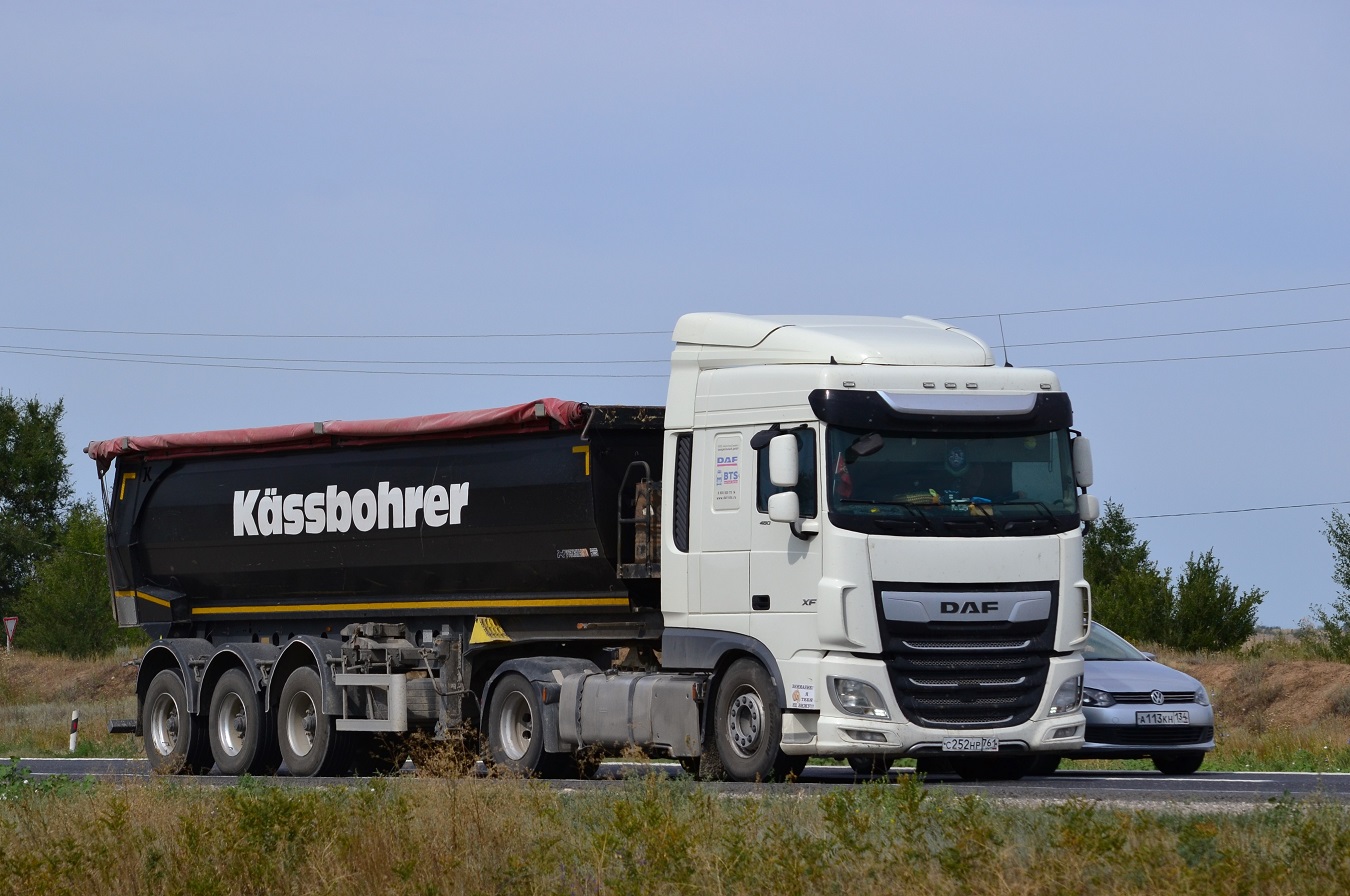 Ростовская область, № С 252 НР 761 — DAF XF Euro6 FT