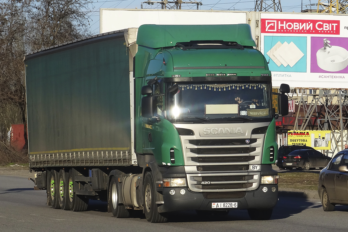 Могилёвская область, № АІ 8228-6 — Scania ('2009) R420