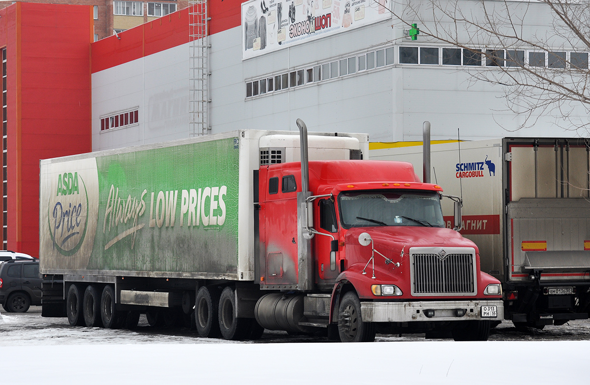 Омская область, № О 313 РН 55 — International 9400