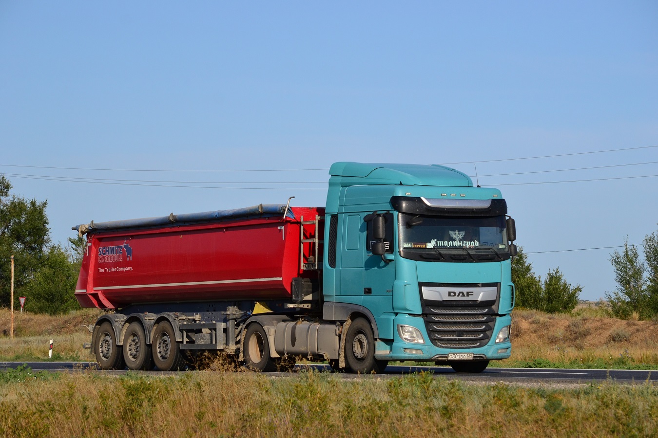 Волгоградская область, № О 301 ВО 134 — DAF XF Euro6 FT