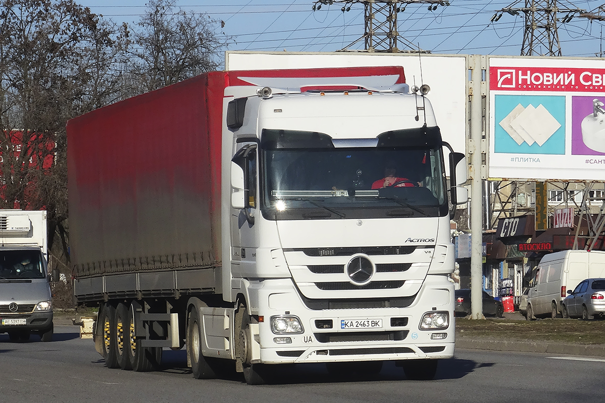 Киев, № КА 2463 ВК — Mercedes-Benz Actros ('2009) 1841