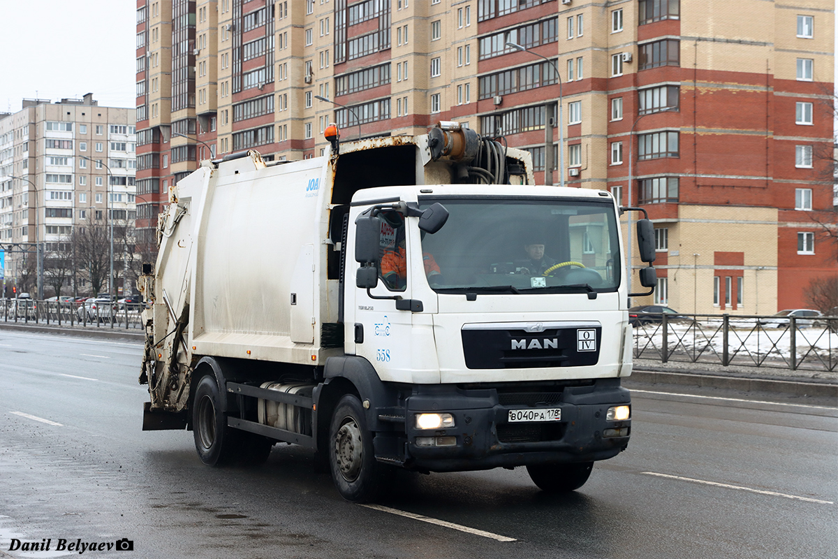 Санкт-Петербург, № 558 — MAN TGM (общая модель)