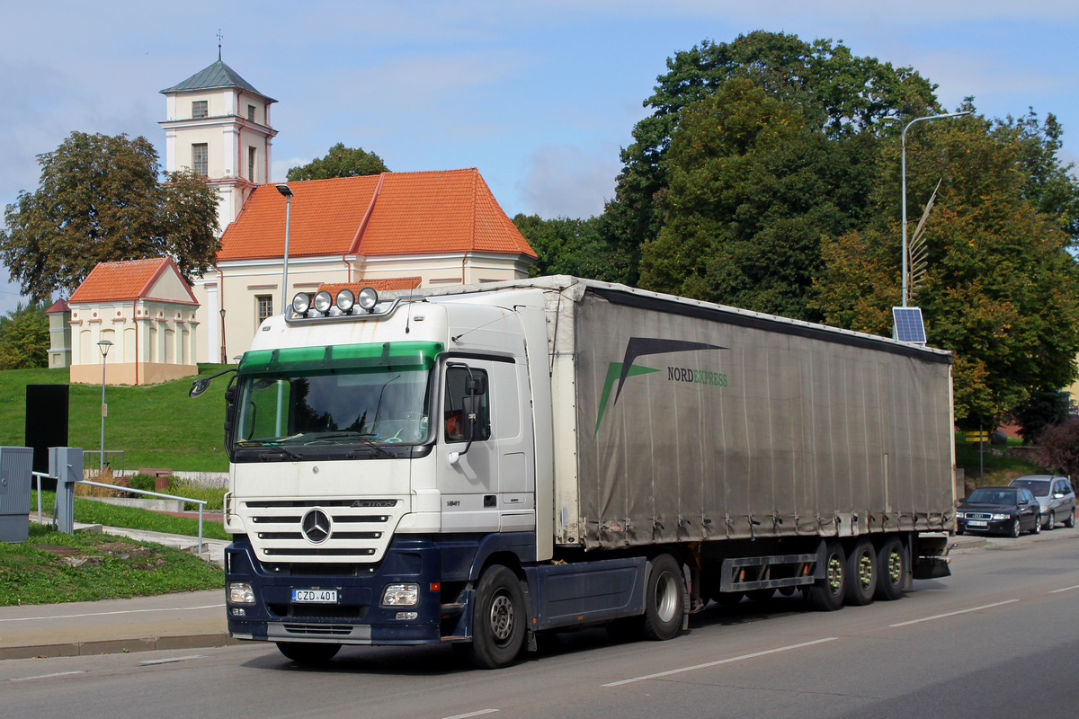 Литва, № CZD 401 — Mercedes-Benz Actros ('2003) 1841