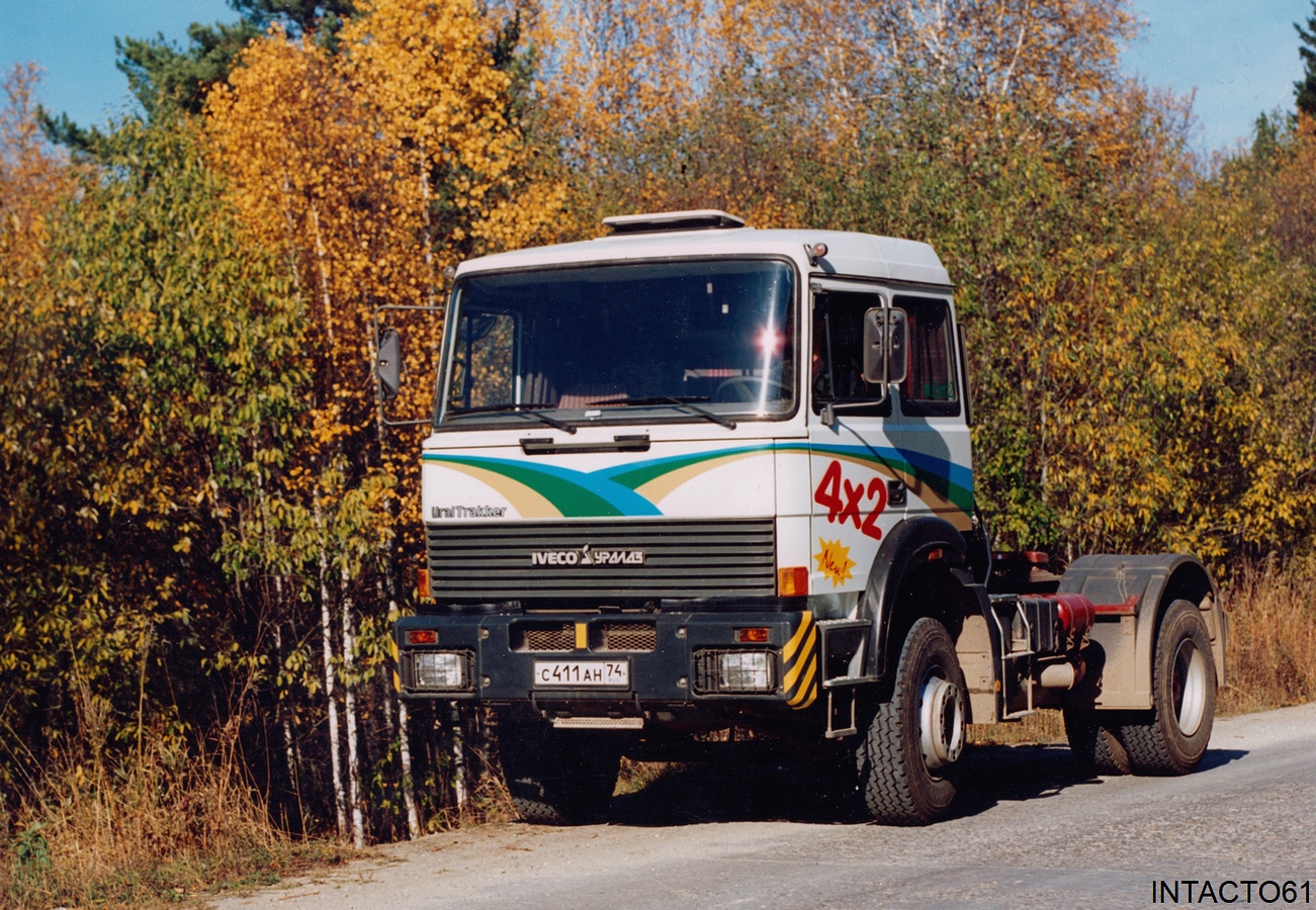 Челябинская область, № С 411 АН 74 — IVECO-УралАЗ (общая модель)