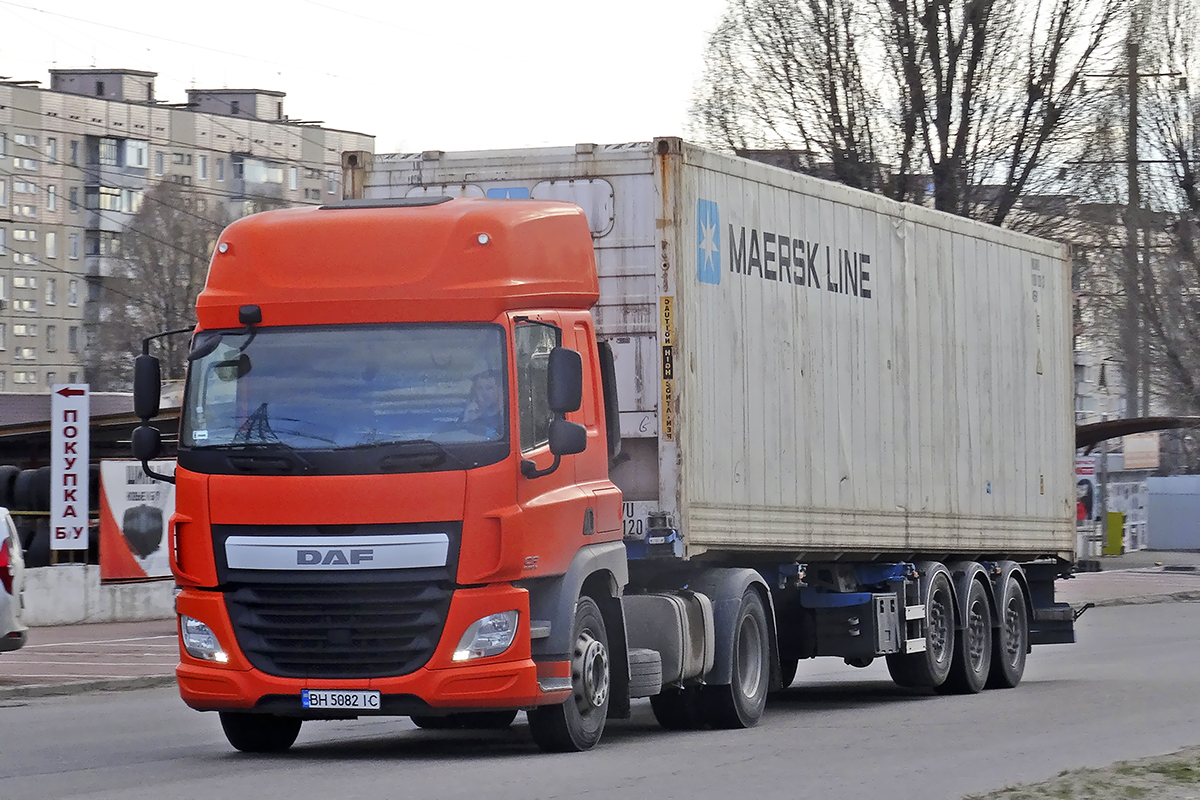 Одесская область, № ВН 5082 ІС — DAF CF Euro6 FT
