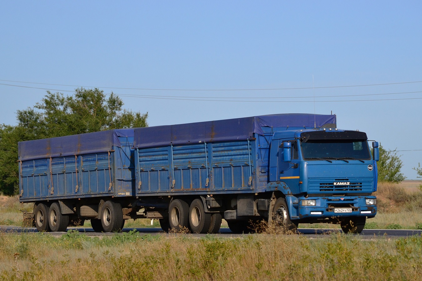 Ставропольский край, № Р 262 РХ 126 — КамАЗ-65117-62