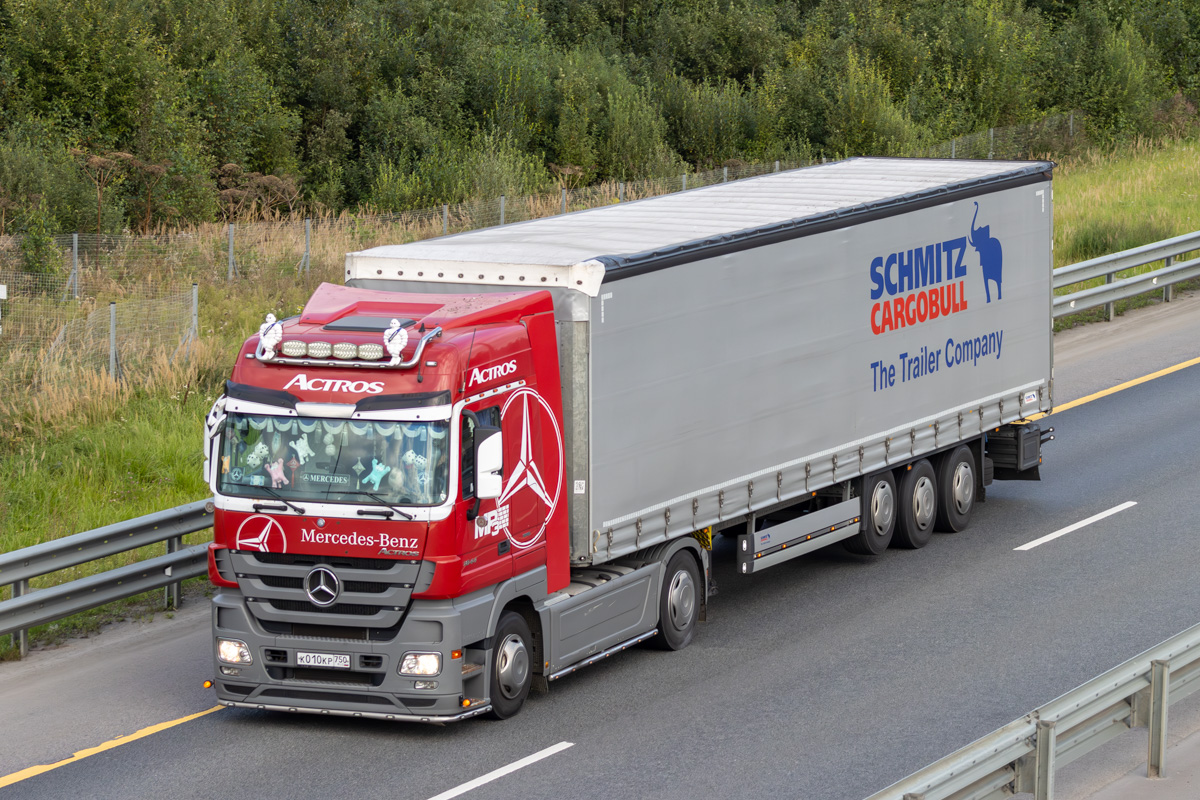 Московская область, № К 010 КР 750 — Mercedes-Benz Actros ('2009) 1844
