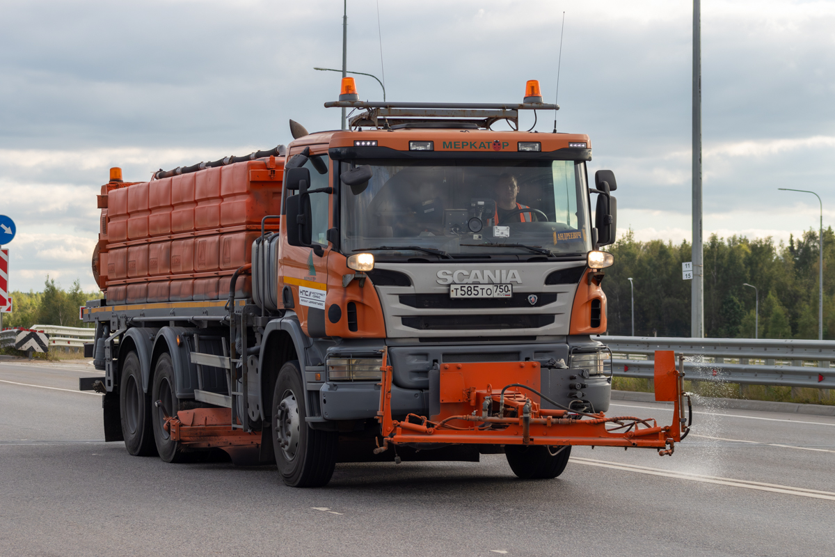 Московская область, № Т 585 ТО 750 — Scania ('2011) P360