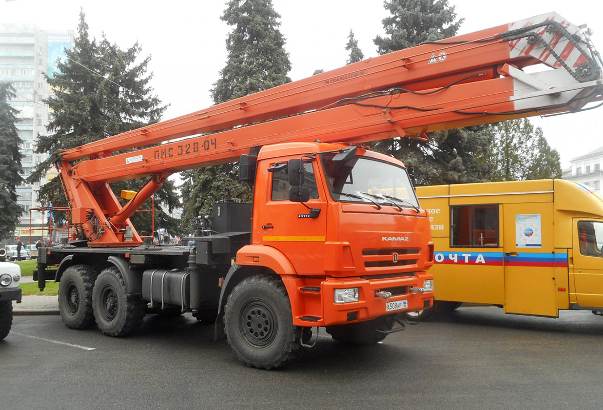 Луганская область, № А 508 АР — КамАЗ-43118 (общая модель)