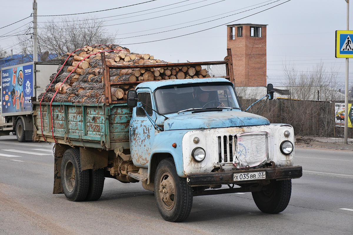 Бурятия, № Х 035 ВВ 03 — ГАЗ-52/53 (общая модель)