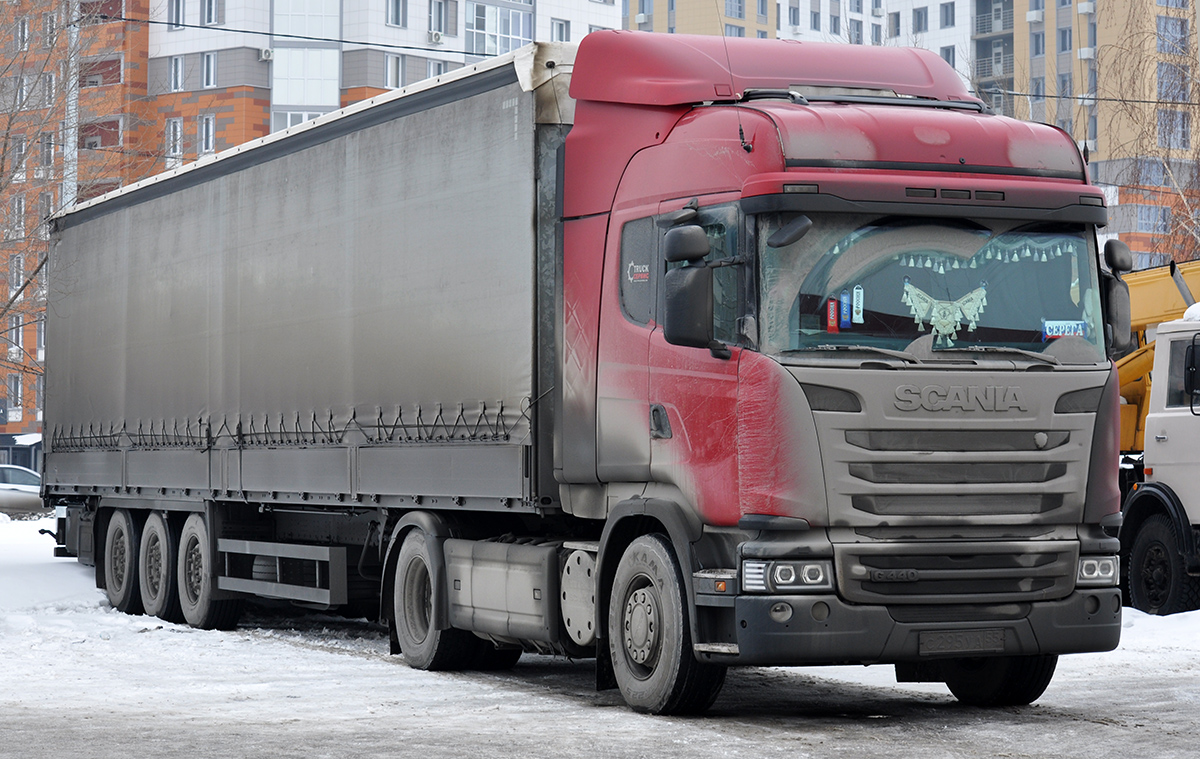 Омская область, № С 295 УА 55 — Scania ('2013) G440