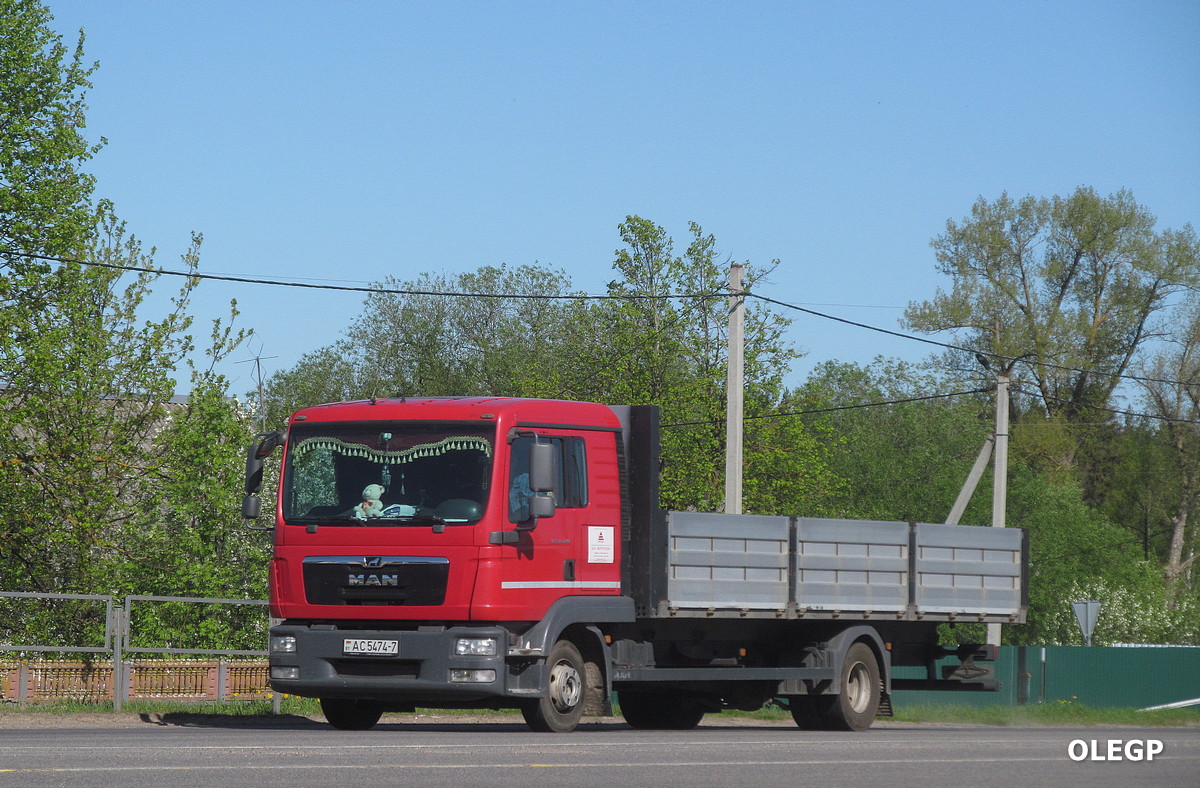 Минская область, № АС 5474-7 — MAN TGL 12.220