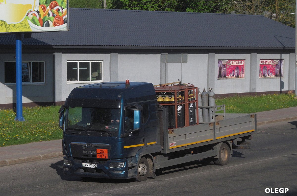 Витебская область, № АМ 6434-2 — MAN TGL (общая модель)