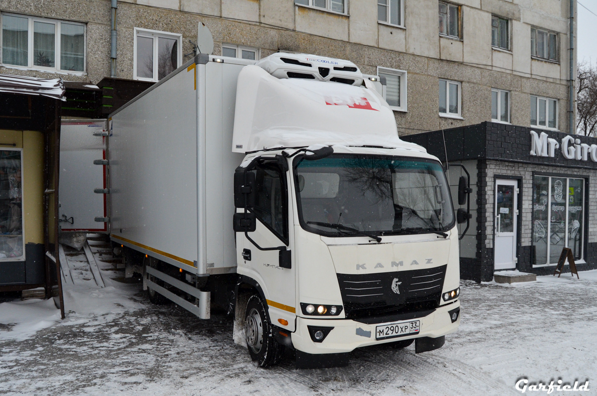 Кемеровская область, № М 290 ХР 33 — КамАЗ-43089-F5 "Компас 9"