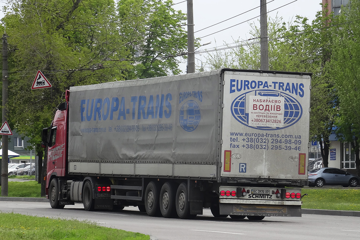 Львовская область, № BC 3970 ХР — Schmitz Cargobull S.PR общ.модель