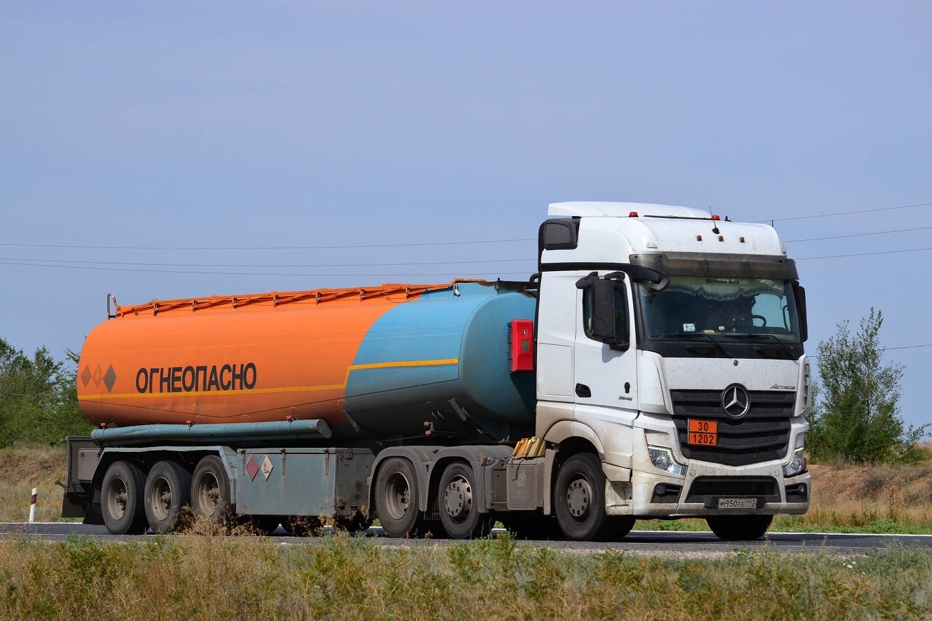 Краснодарский край, № М 950 ТЕ 193 — Mercedes-Benz Actros '18 2645 [Z9M]