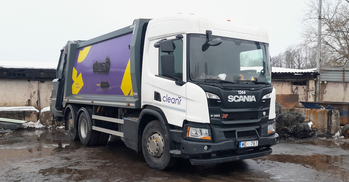 Латвия, № 1244 — Scania ('2016) P320