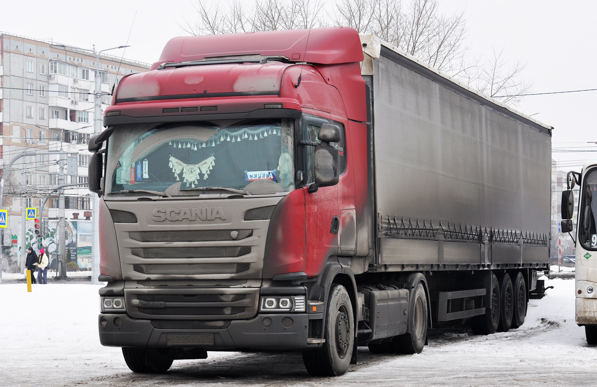 Омская область, № С 295 УА 55 — Scania ('2013) G440