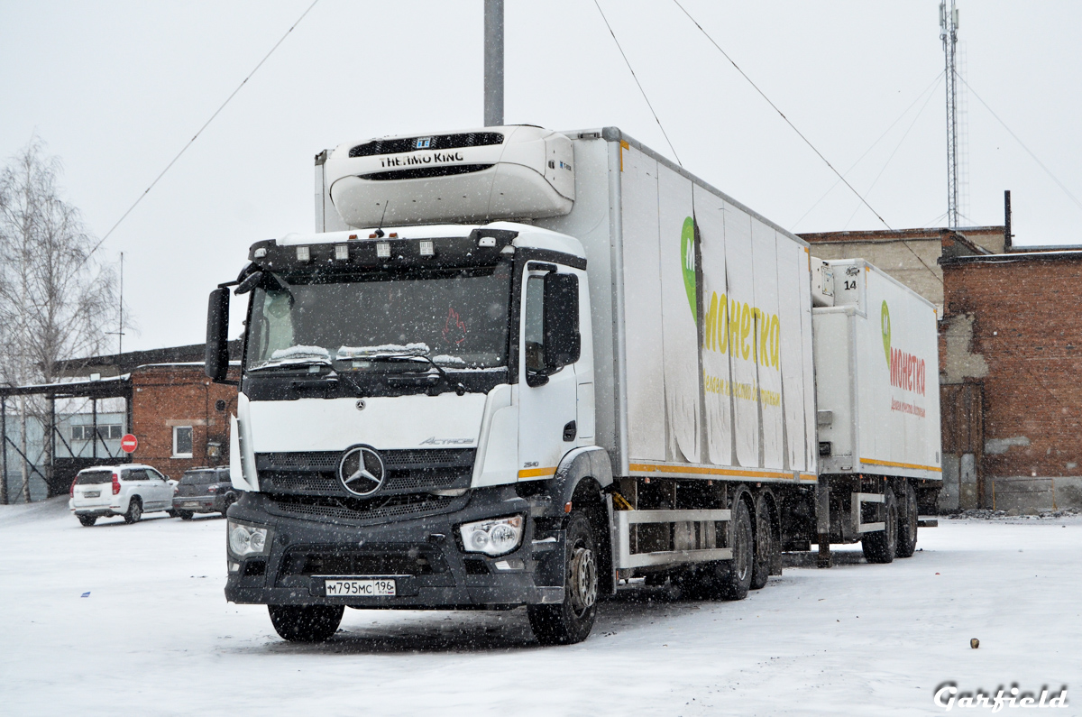 Кемеровская область, № М 795 МС 196 — Mercedes-Benz Actros '18 2540 [Z9M]
