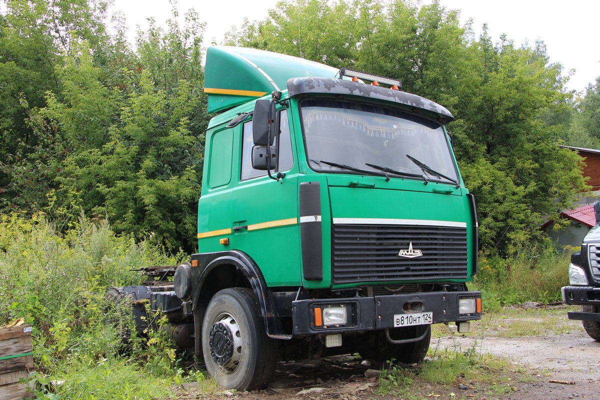 Красноярский край, № В 810 НТ 124 — МАЗ-642208