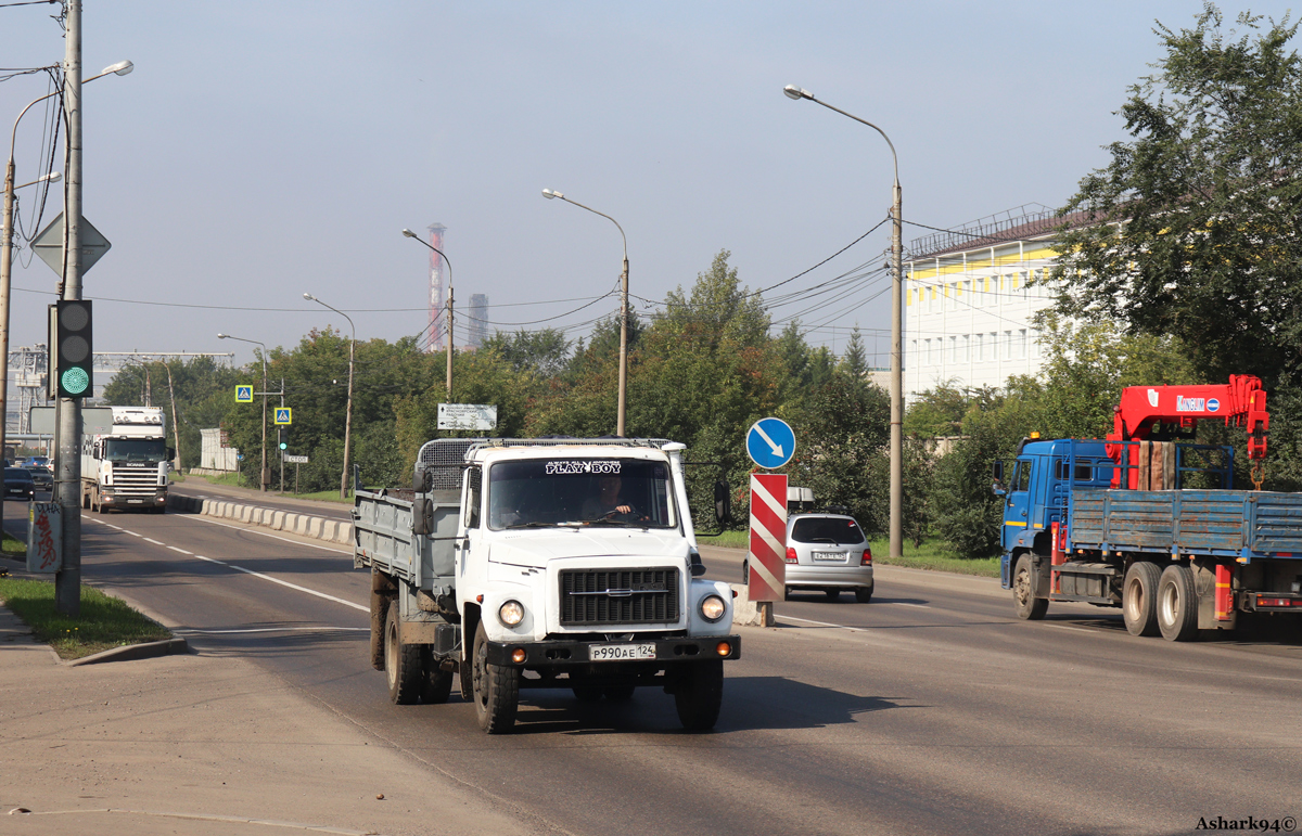 Красноярский край, № Р 990 АЕ 124 — ГАЗ-3309