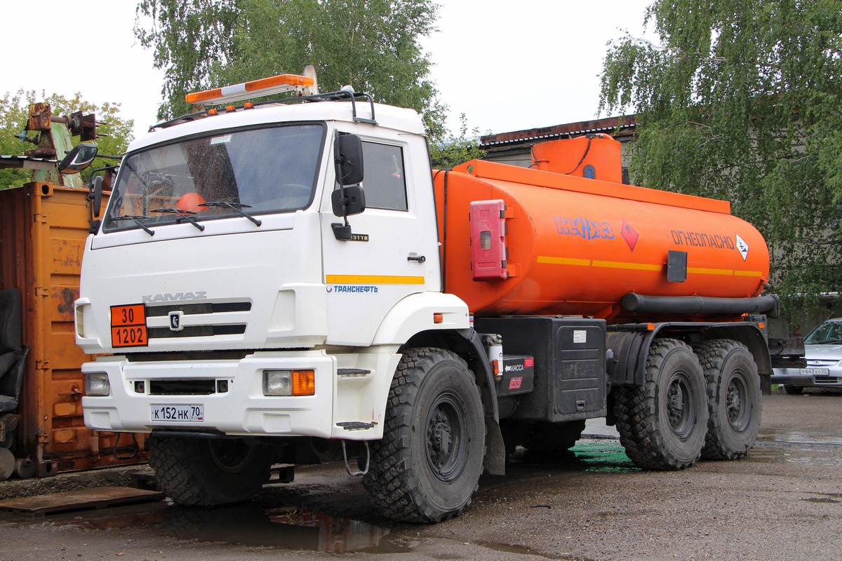 Томская область, № К 152 НК 70 — КамАЗ-43118-46