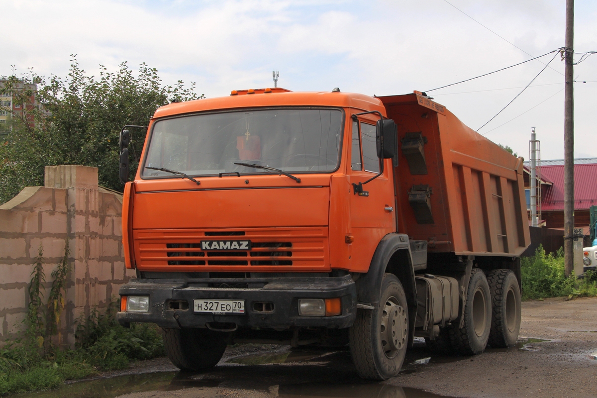 Томская область, № Н 327 ЕО 70 — КамАЗ-65115 [651150]