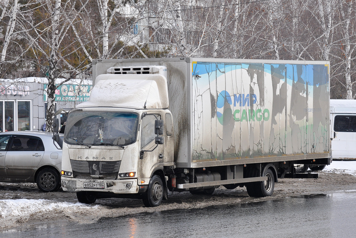 Омская область, № В 852 РТ 155 — КамАЗ-43089-F5 "Компас 9"