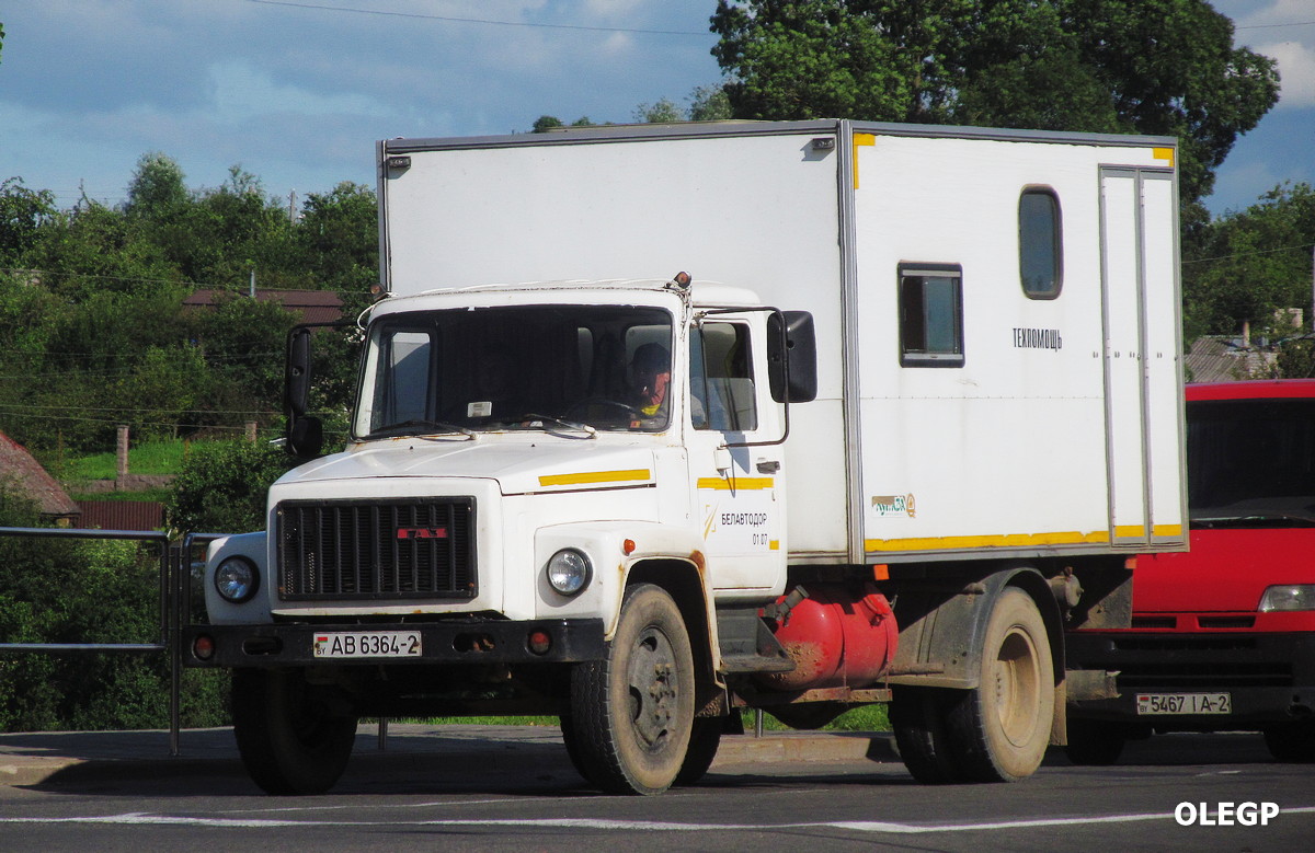 Витебская область, № АВ 6364-2 — ГАЗ-3307