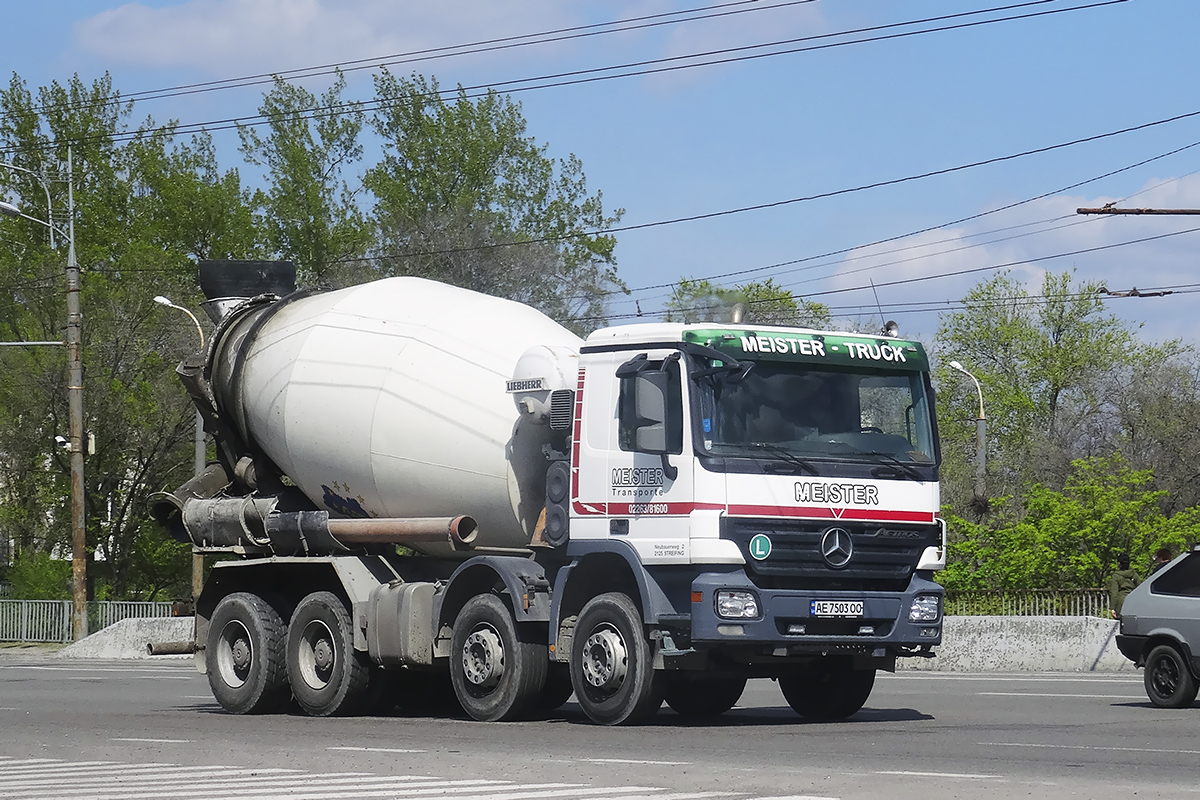 Днепропетровская область, № АЕ 7503 ОО — Mercedes-Benz Actros ('2003) 4141