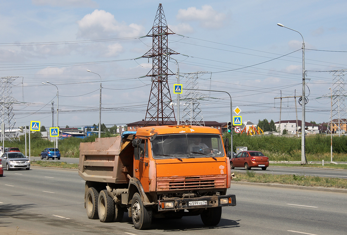 Челябинская область, № О 599 УЕ 74 — КамАЗ-5511