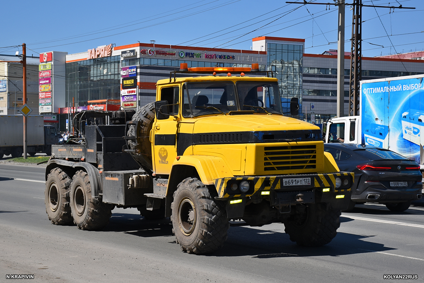 Алтайский край, № В 691 РТ 122 — КрАЗ-260