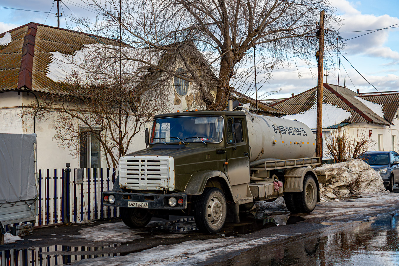 Тюменская область, № А 421 ТМ 172 — ЗИЛ-433100