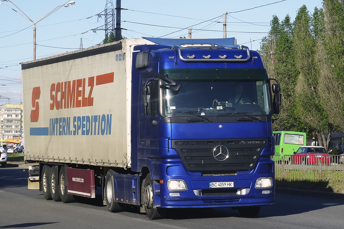 Львовская область, № ВС 4059 НК — Mercedes-Benz Actros ('2003) 1841